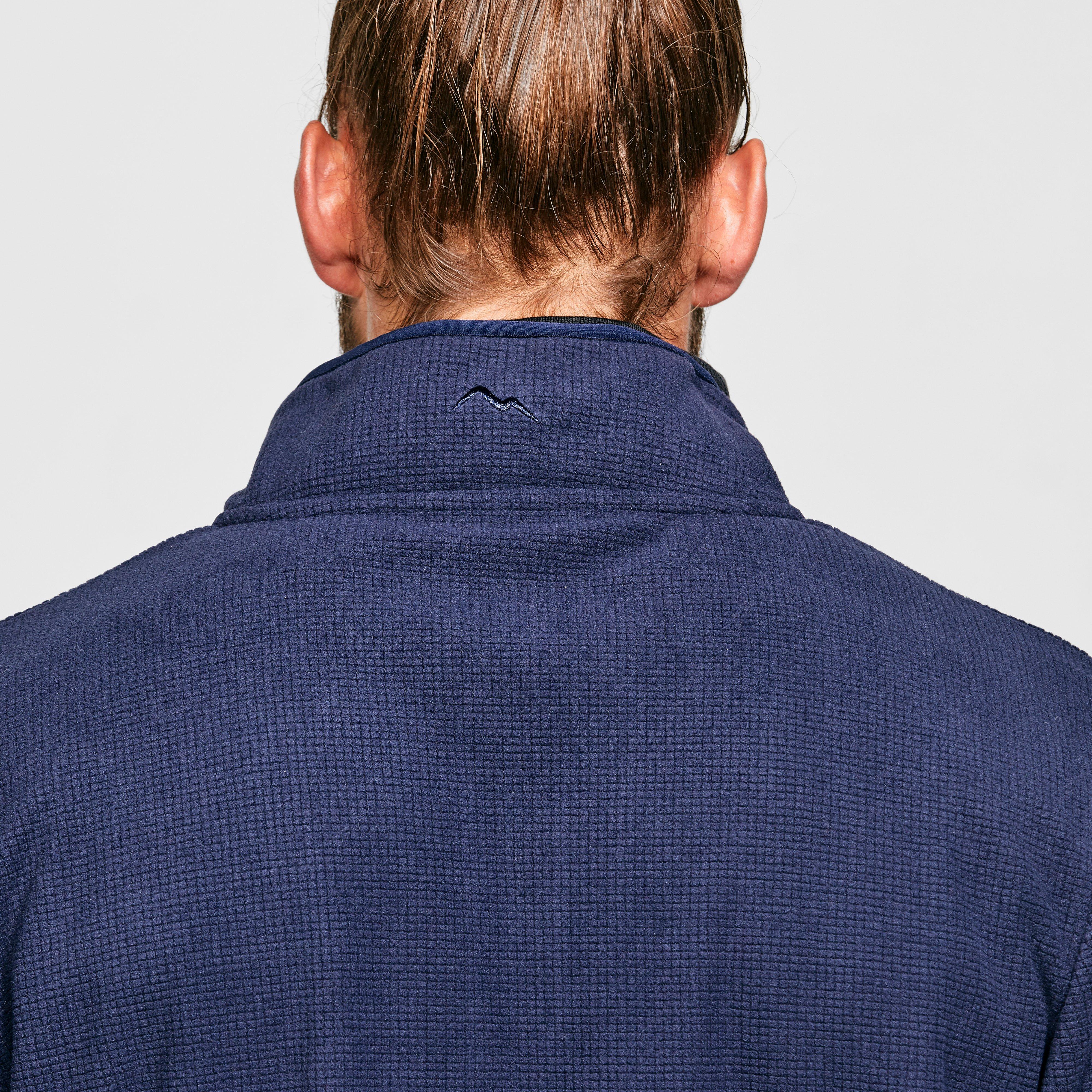 Men’s Grid Full-Zip Fleece