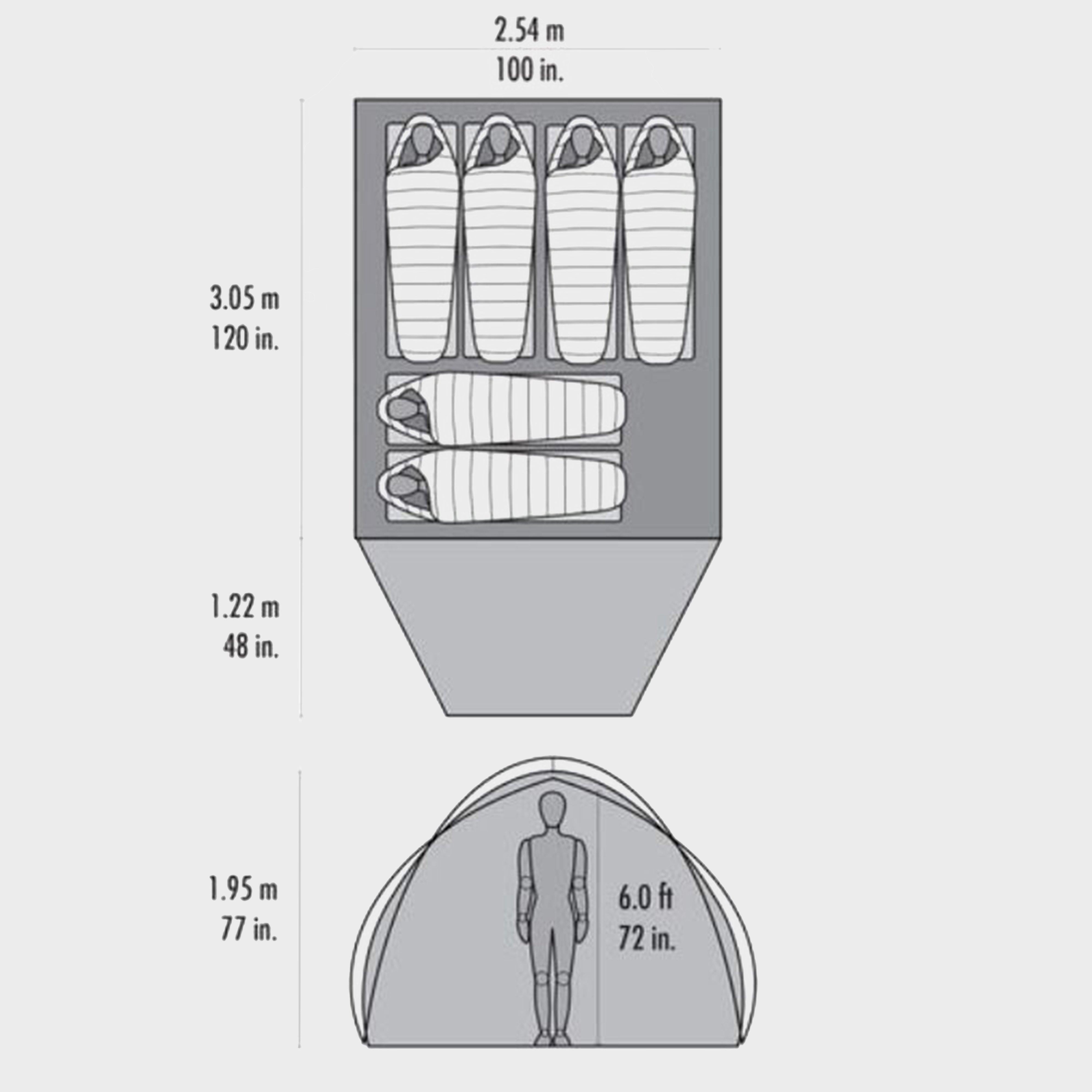 Habitude 6 Family Camping Tent