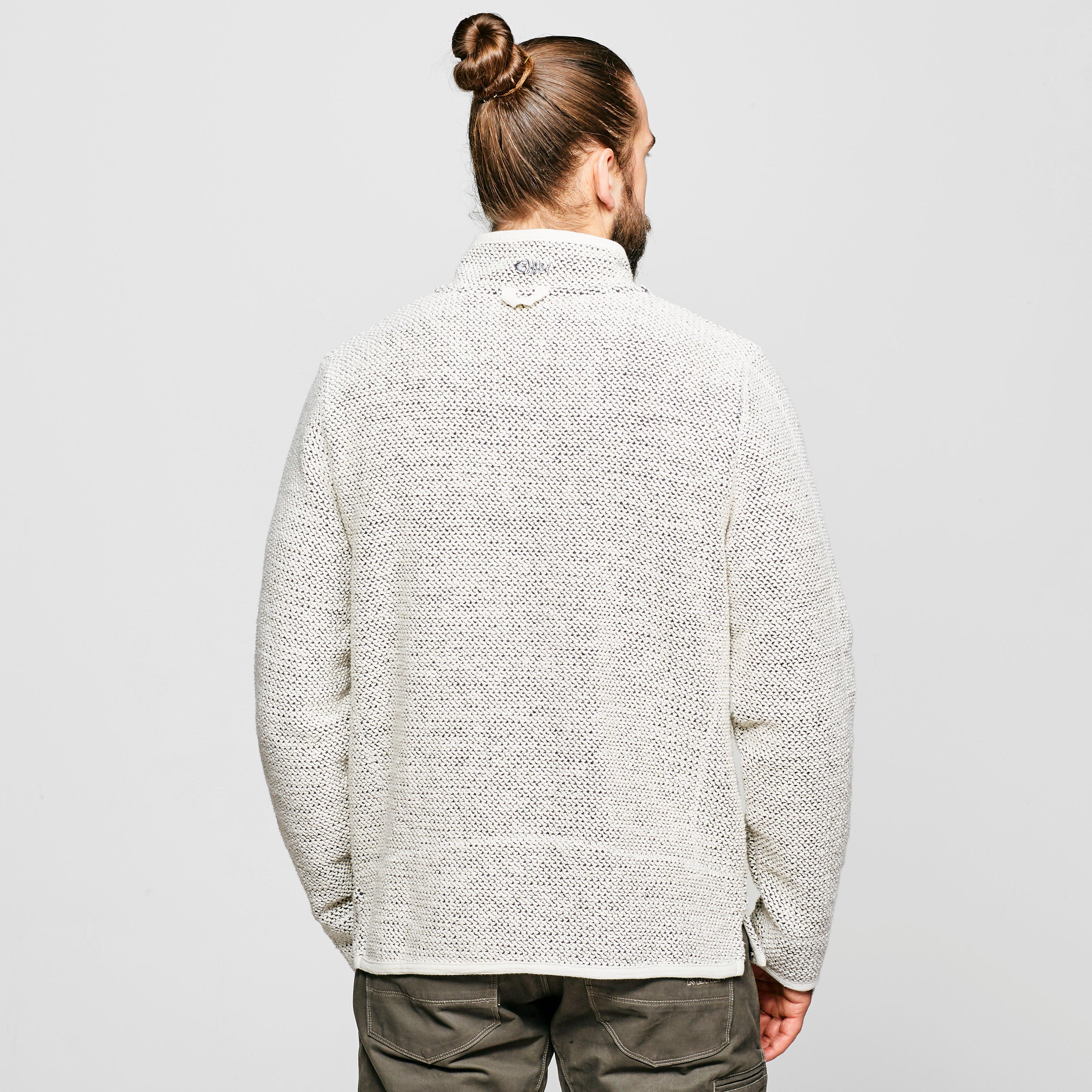 Men’s Stern Quarter-Zip Macaroni Sweater