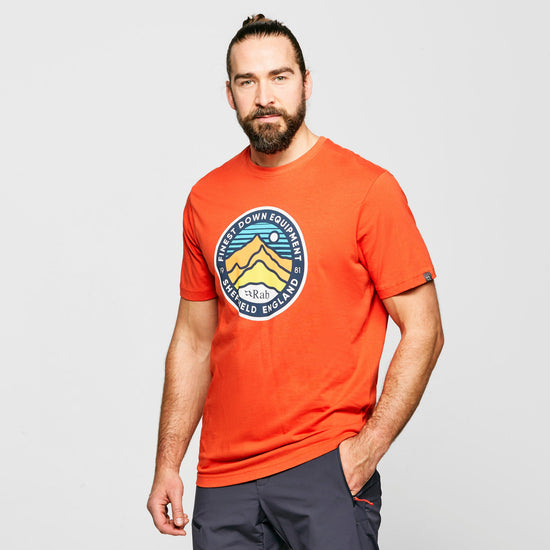Men's 3 Peaks Short Sleeved T-Shirt