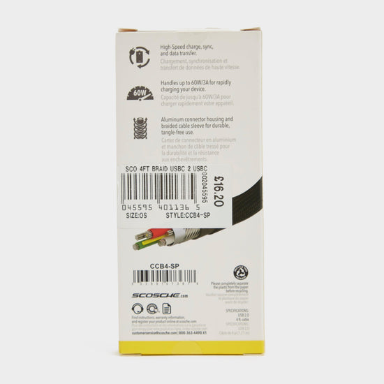 strikeLINETM Braided USB-C/USC-C Cable