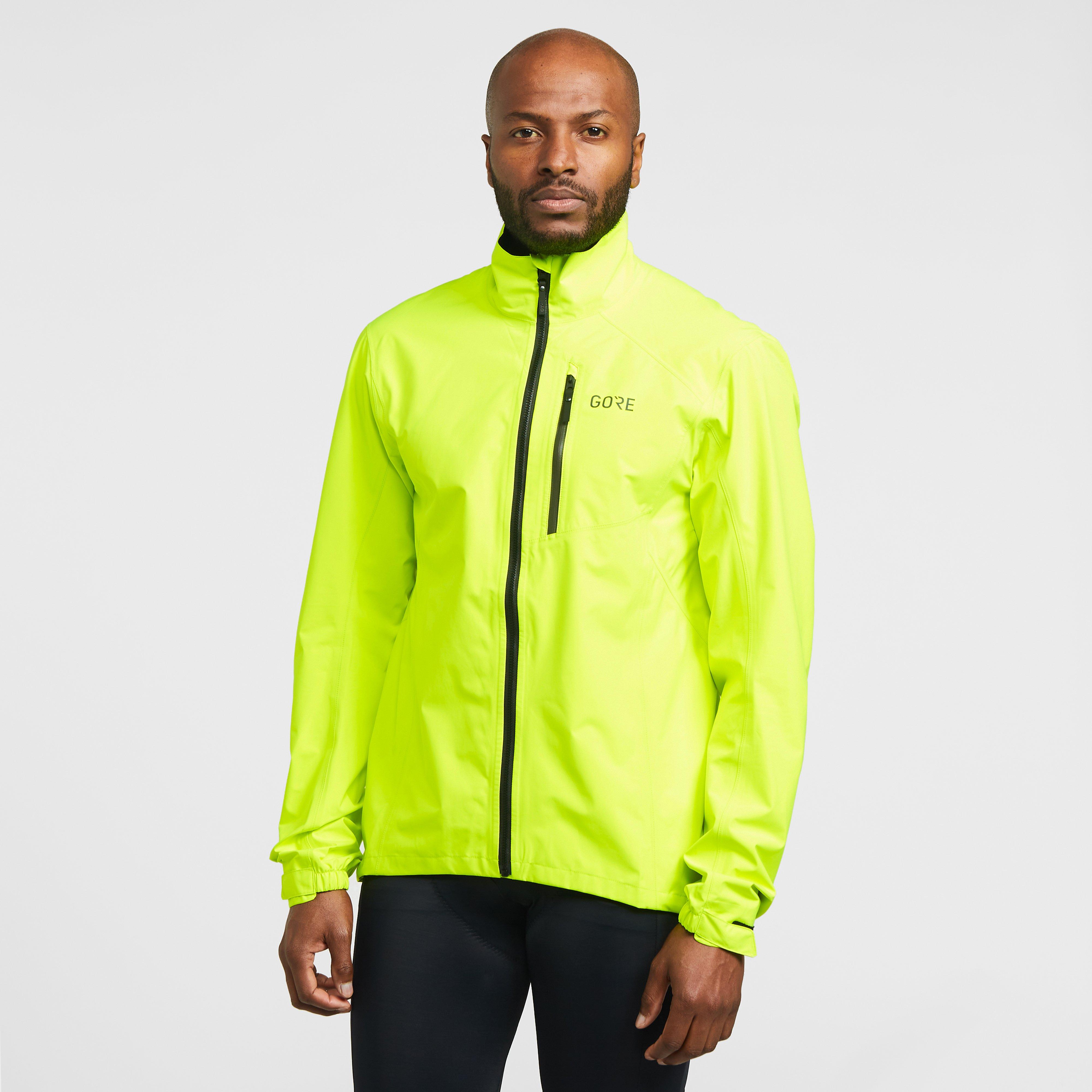 Yellow Gore Men's Paclite GORE-TEX® Cycling Jacket – Blacks