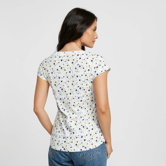 Women’s Ditsy Print Short Sleeved Tee