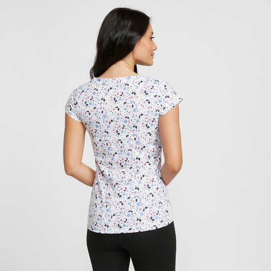 Women’s Ditsy Print Short Sleeved Tee