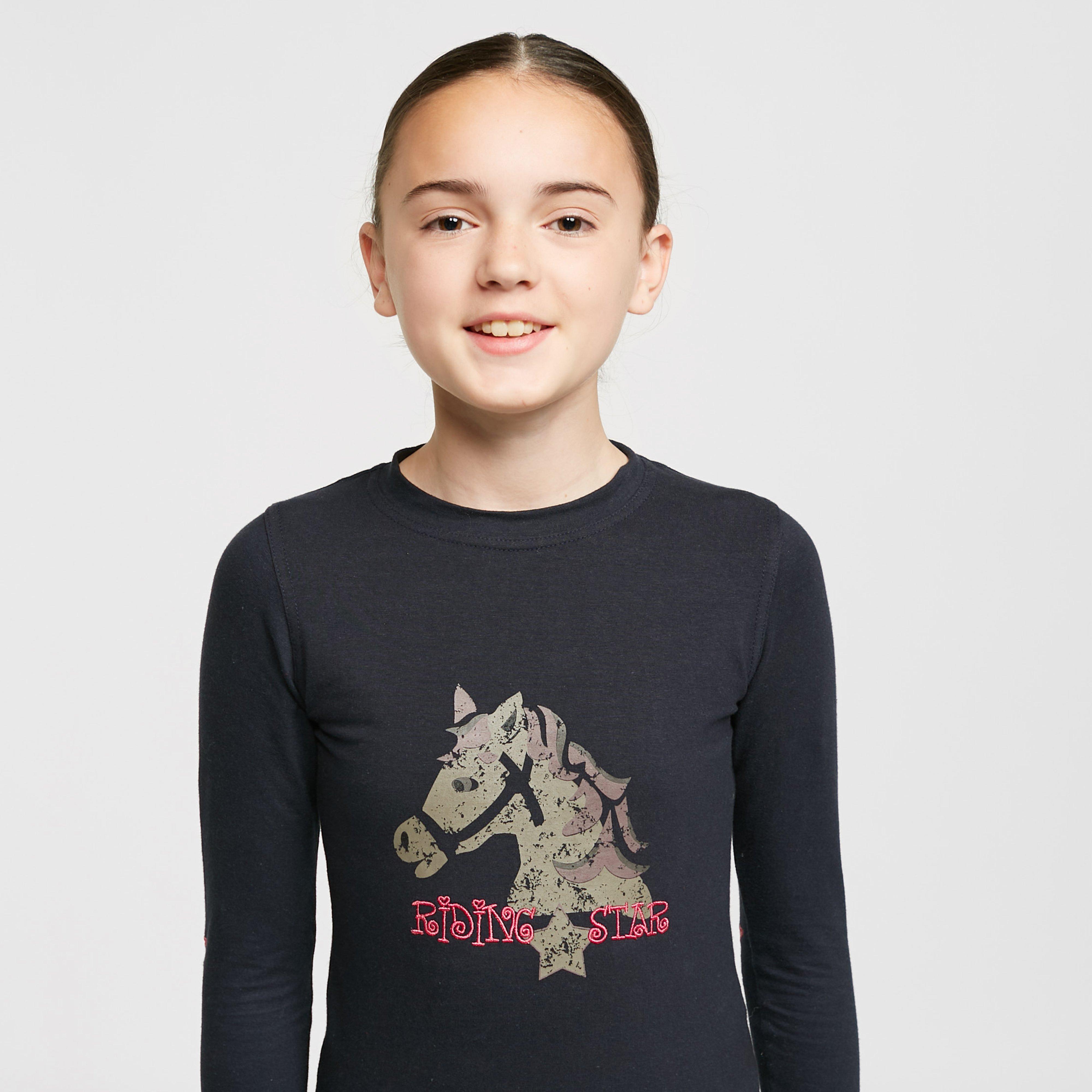 Kids’ Riding Star Long Sleeve Top
