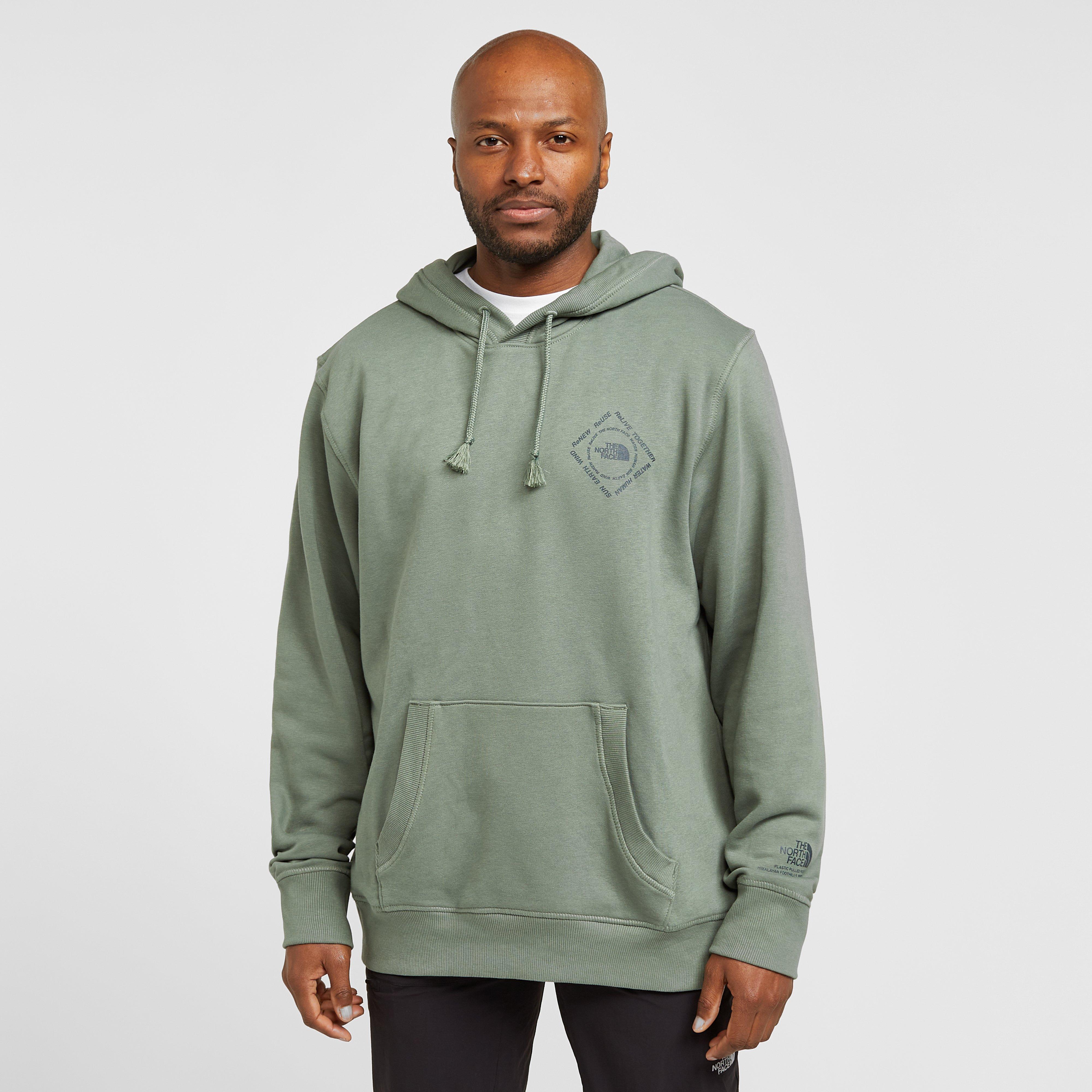 Mens Himalayan Bottle Hoodie Green