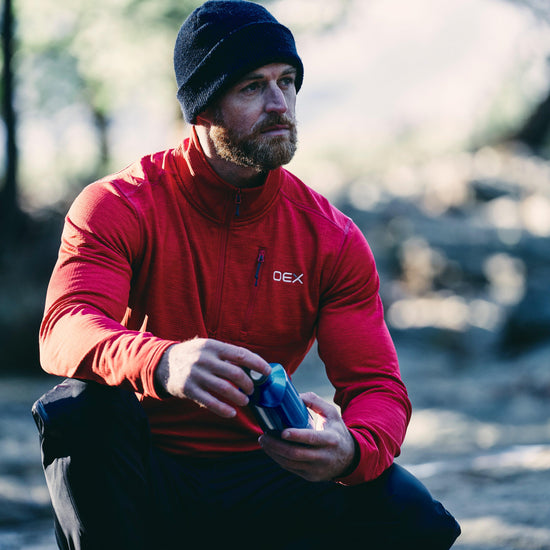 Men’s Basalt Alpine Half Zip Top