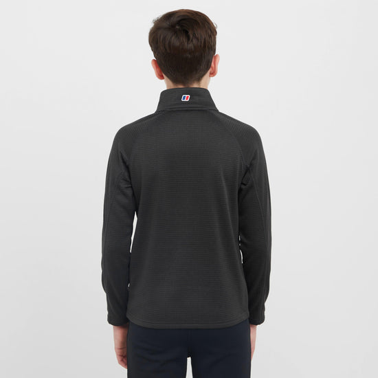 Kids’ Half-Zip Grid Fleece