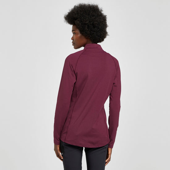 Womens Dart Thermal Zip Neck