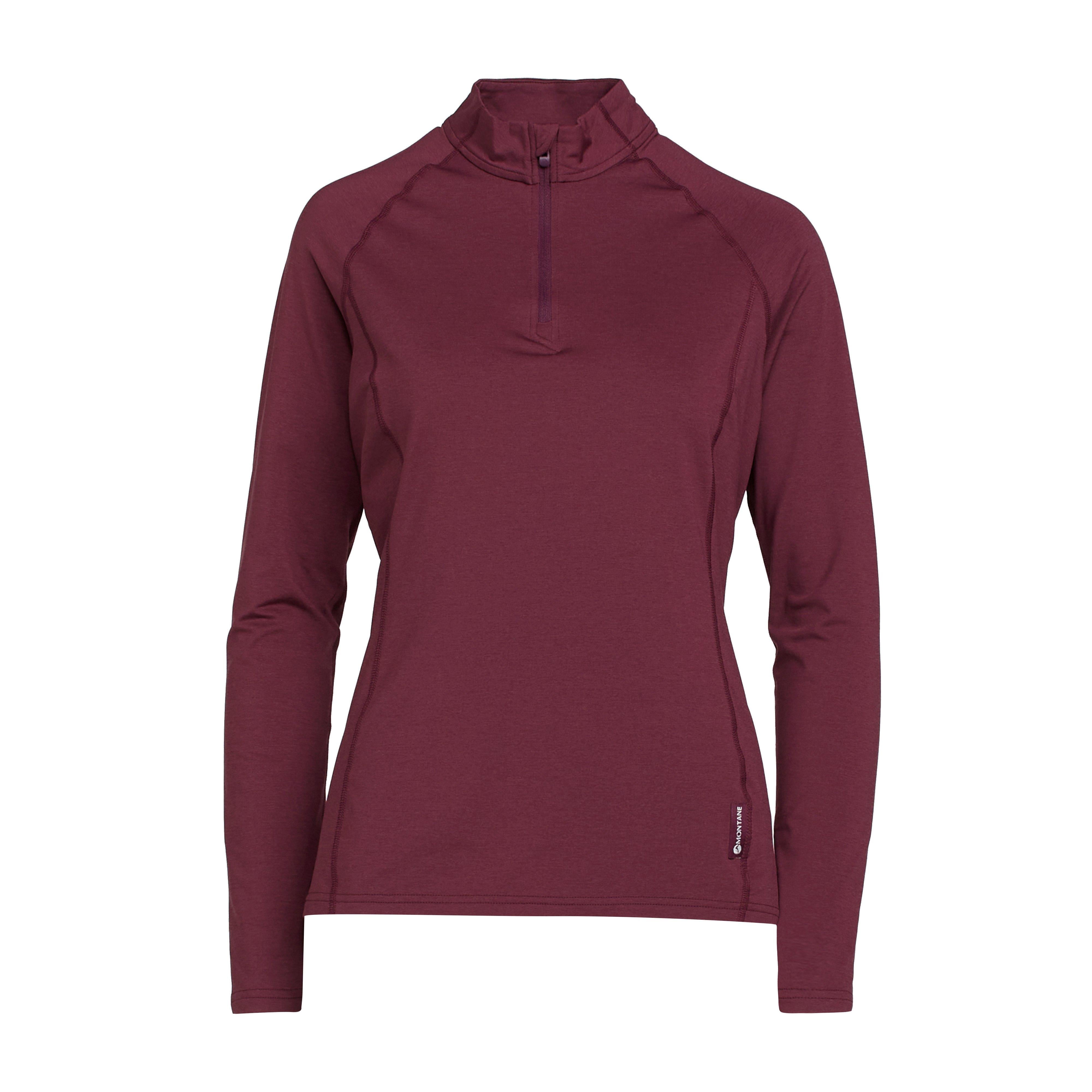 Womens Dart Thermal Zip Neck