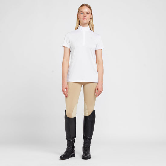 Women's Aptos Show Top White