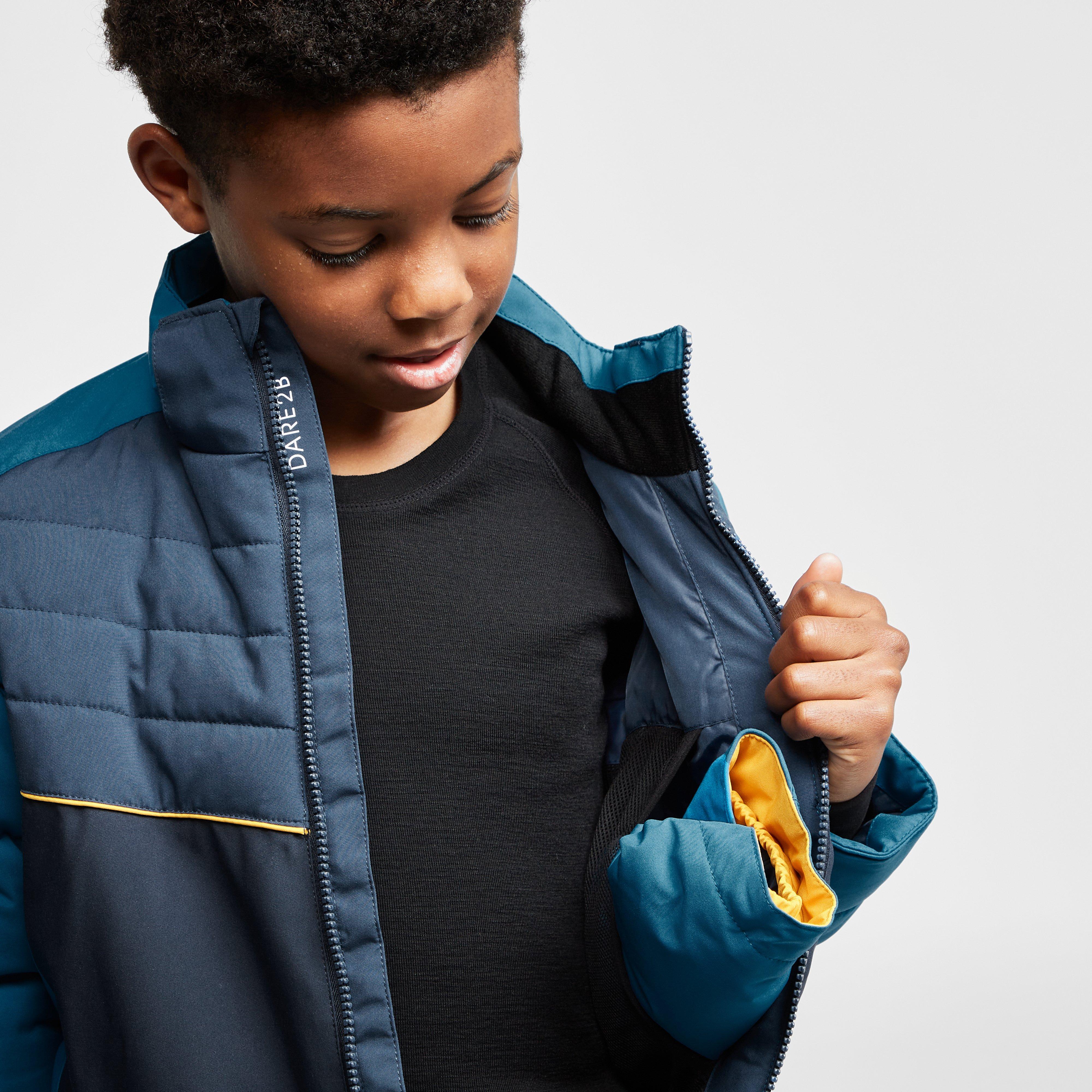 Kids' Cheerful Recycled Waterproof Insulated Ski Jacket