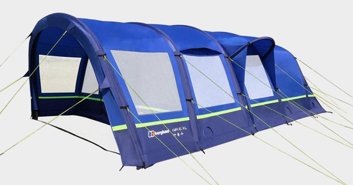 Blue Berghaus Air 6.1 XL Nightfall Tent – Blacks