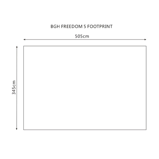 Freedom 5 Tent Footprint