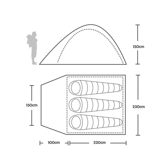 Tamar 3 Man Tent