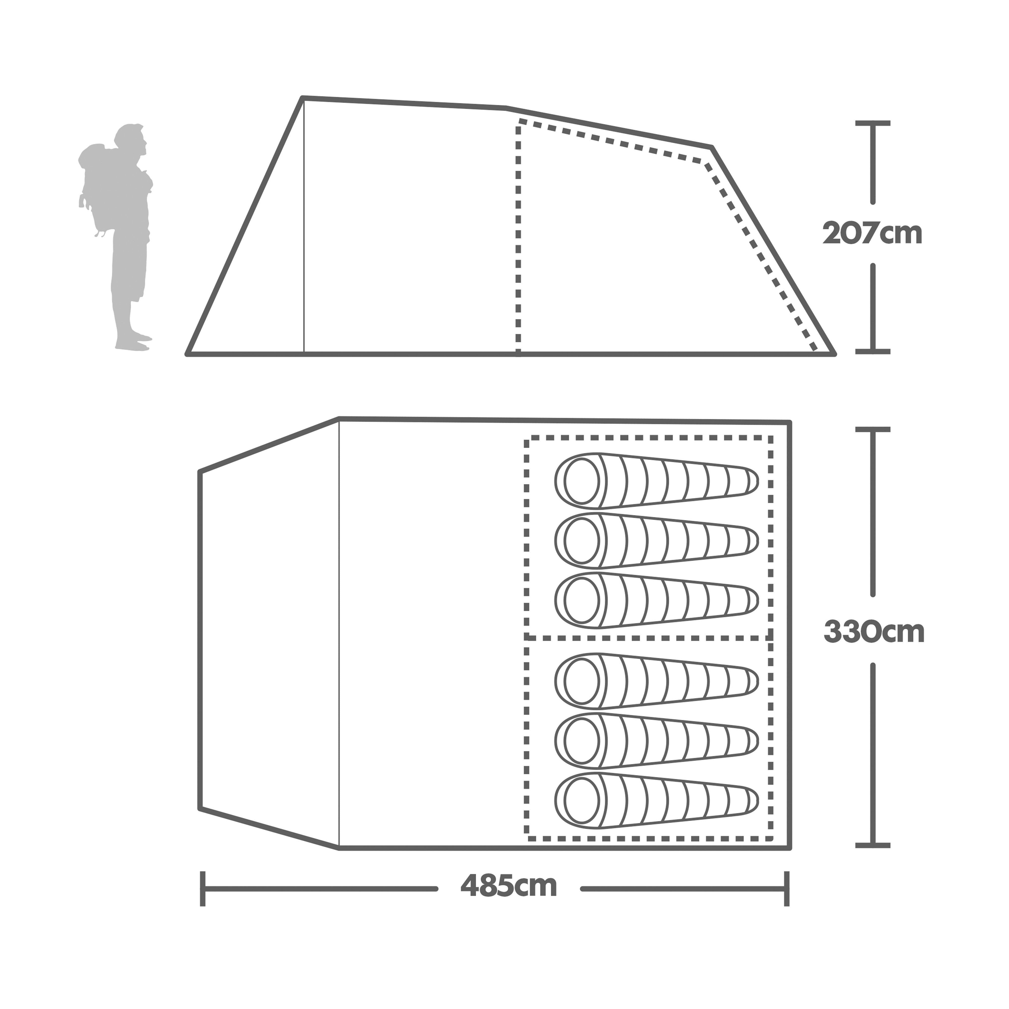 Sendero 6 Family Tent