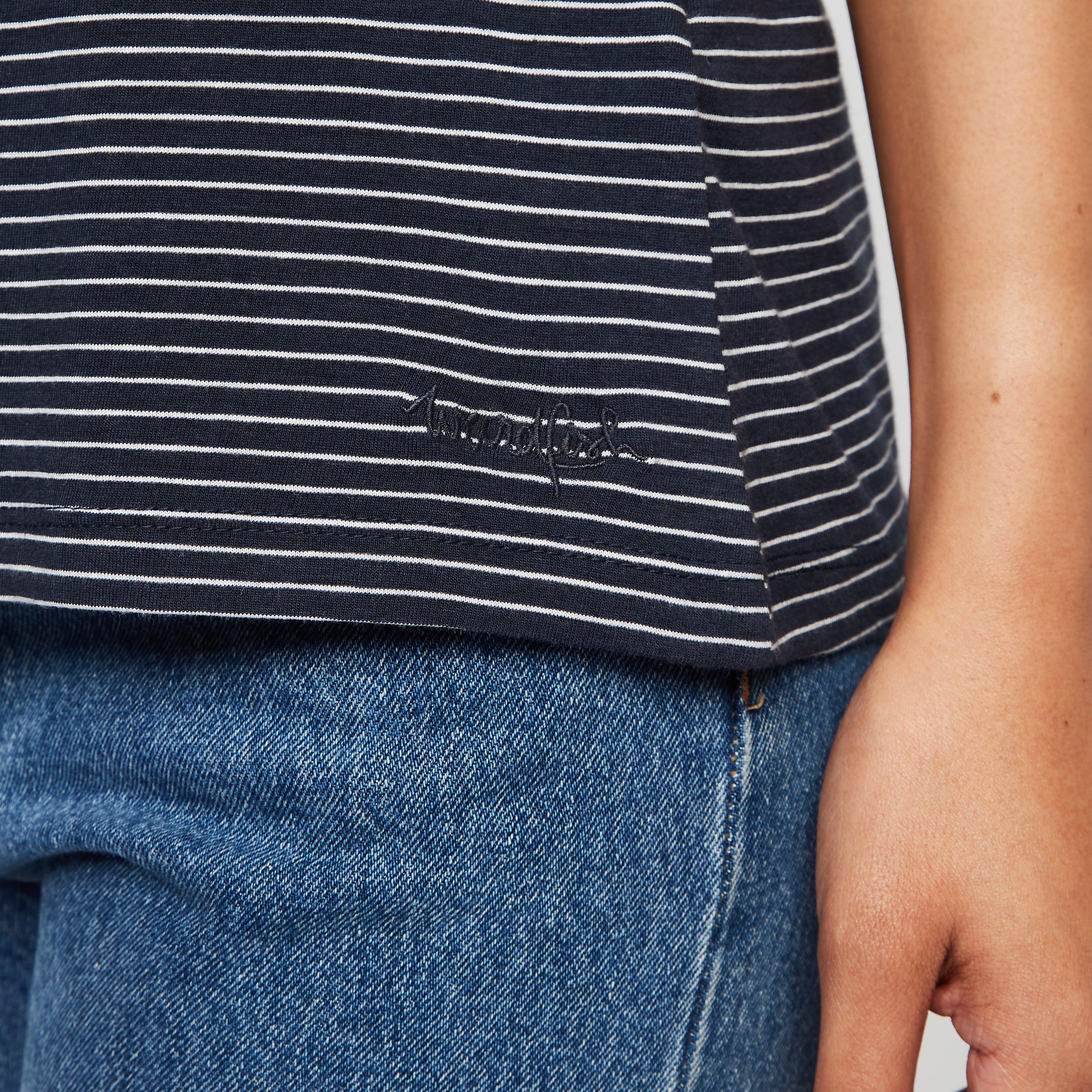 Nilly Striped Jersey Vest