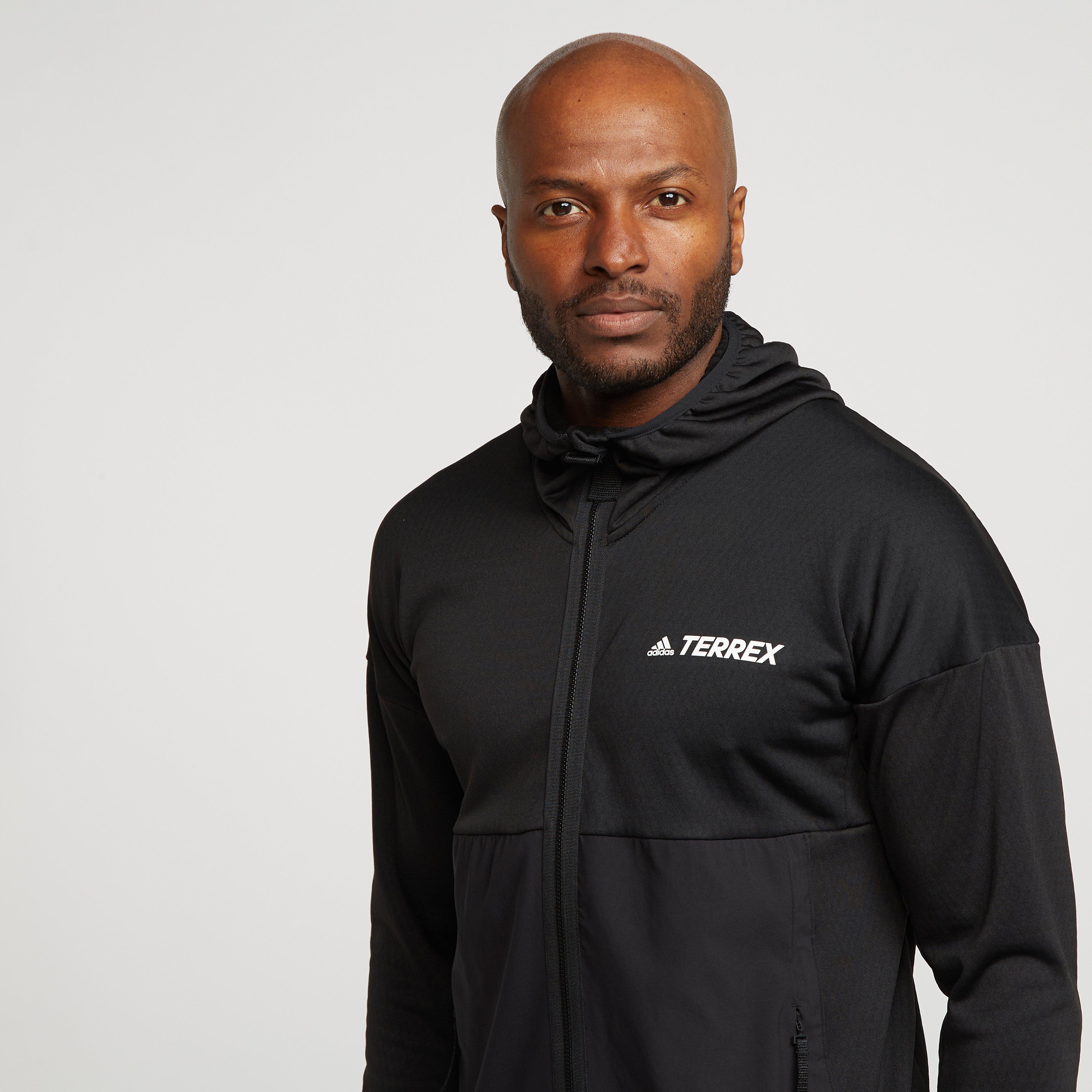 Men’s Tech Flooce Hooded Hiking Fleece Jacket