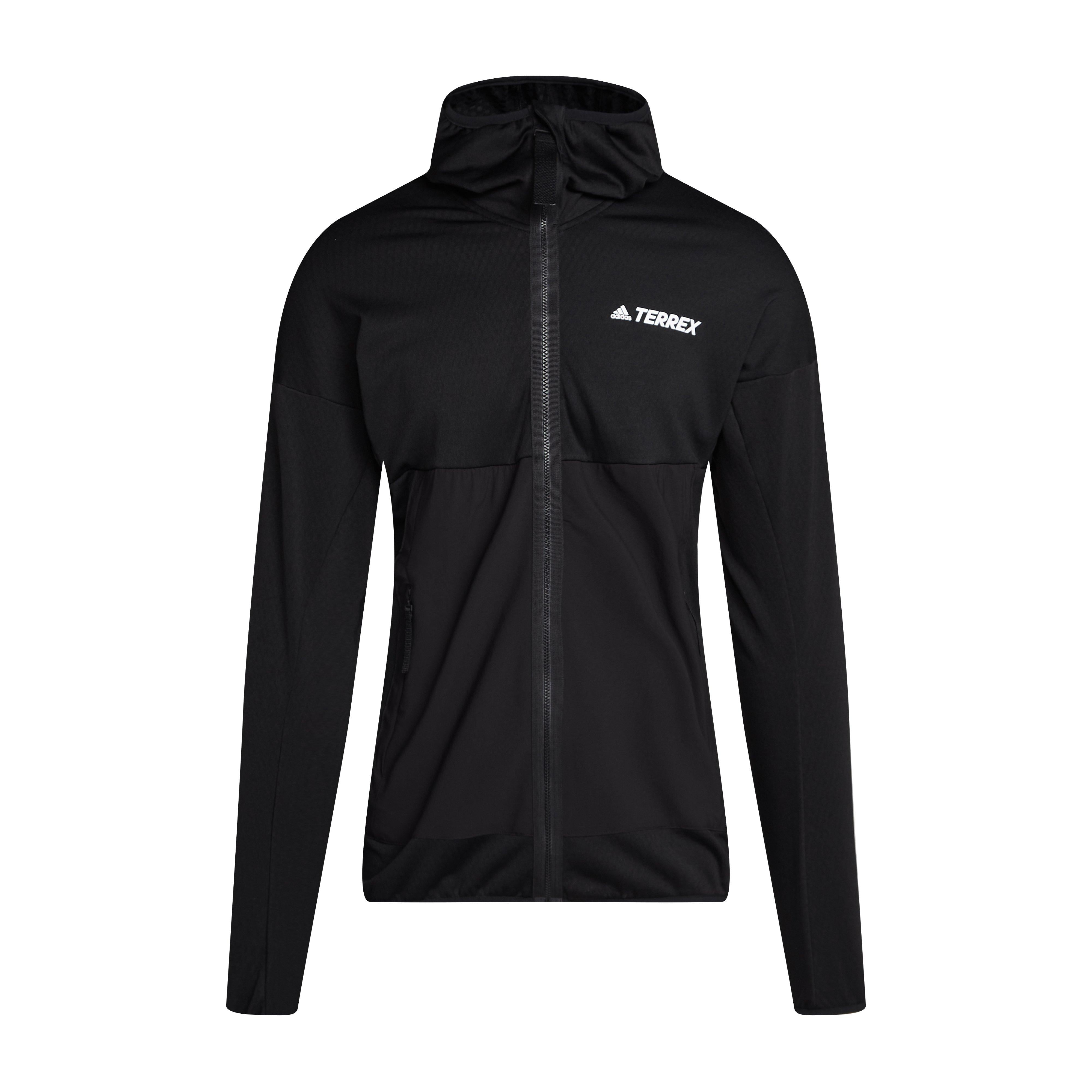 Men’s Tech Flooce Hooded Hiking Fleece Jacket