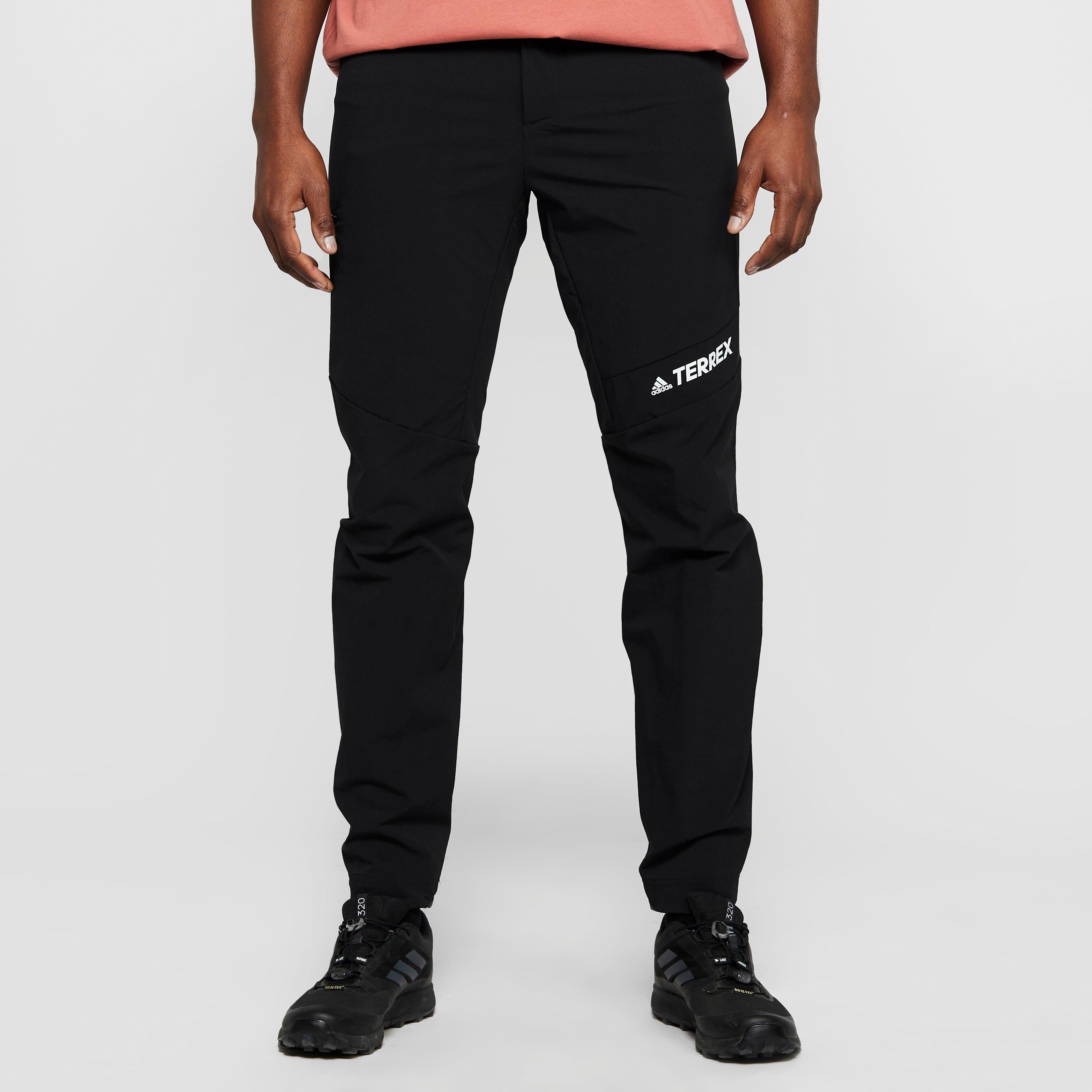 Black adidas Terrex Men's Techrock Alpine Climbing Pants – Blacks