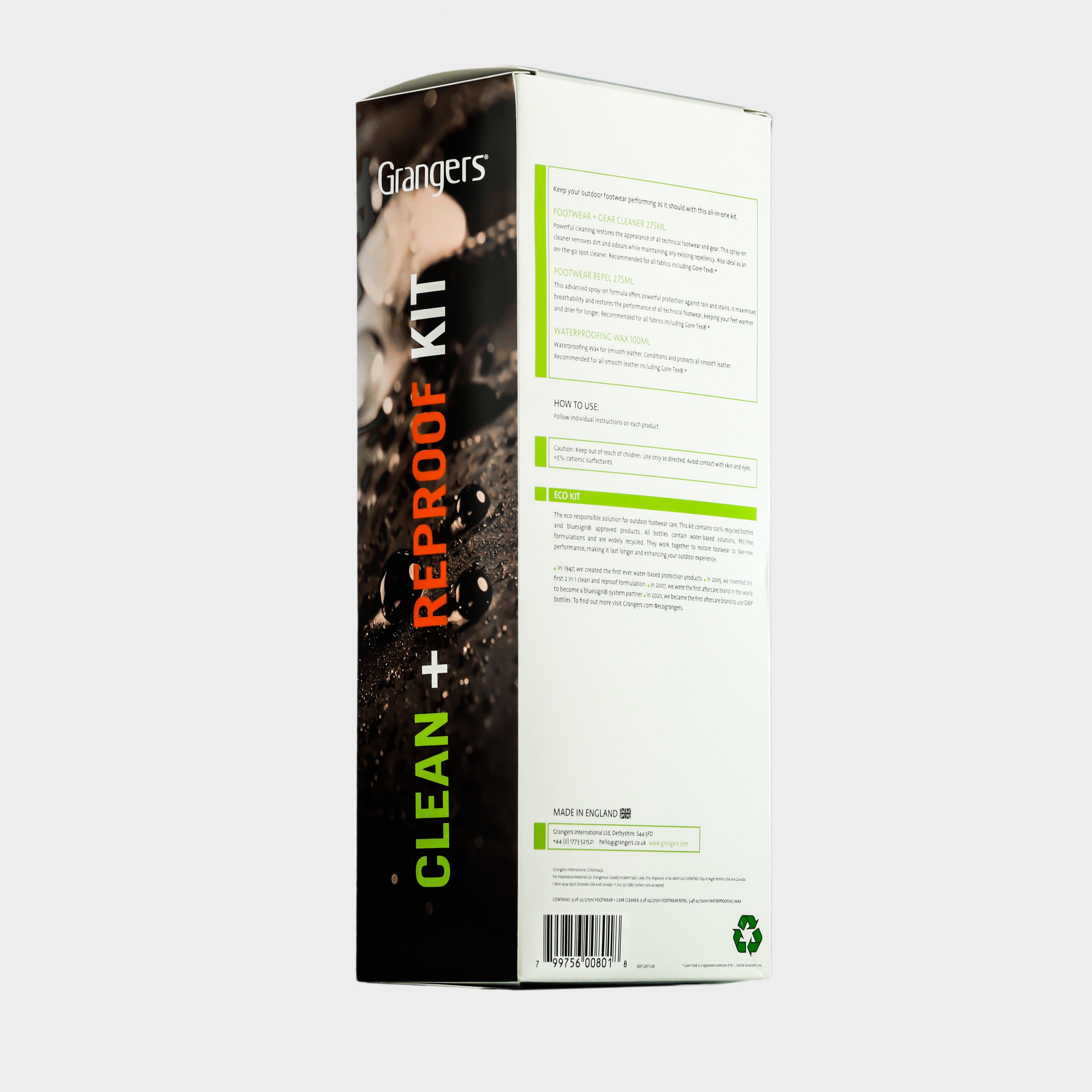 Outdoor Footwear Clean + Reproof Kit