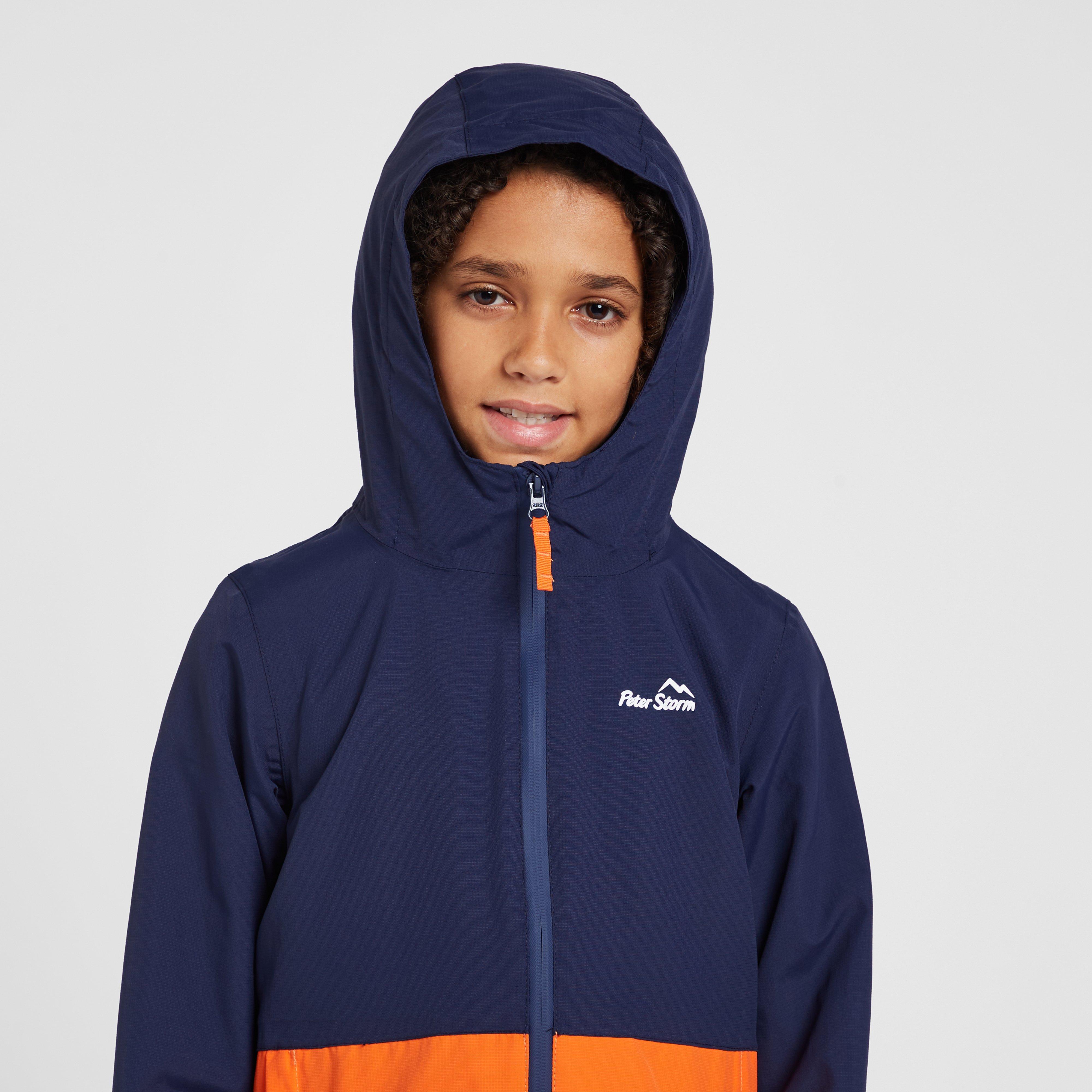 Kids’ Colour Block Waterproof Jacket