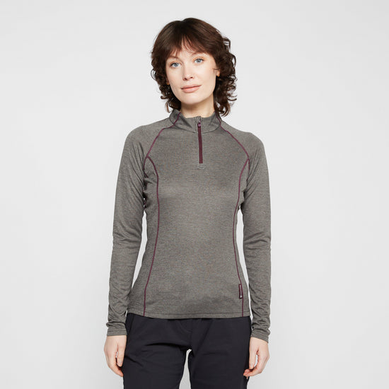 Women’s Dart Zip Neck Top