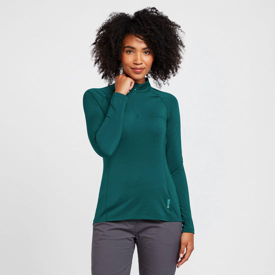 Women’s Dart Thermo Zip Neck T-Shirt