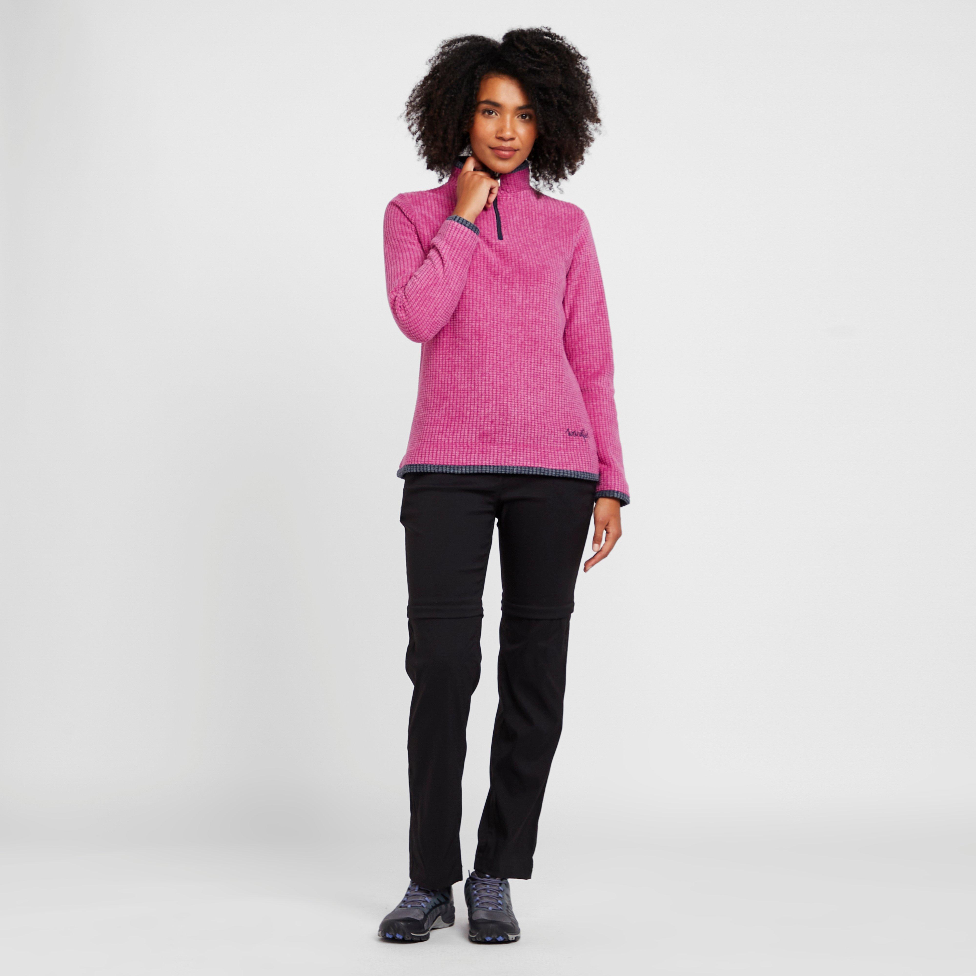 Women's Lynda Grid Half Zip Grid Fleece