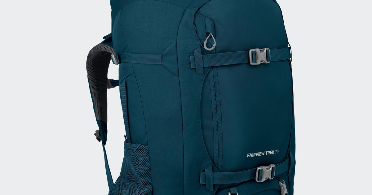 osprey 70l fairview trek backpack Grey Osprey Women's Fairview Trek 70 Backpack – Blacks