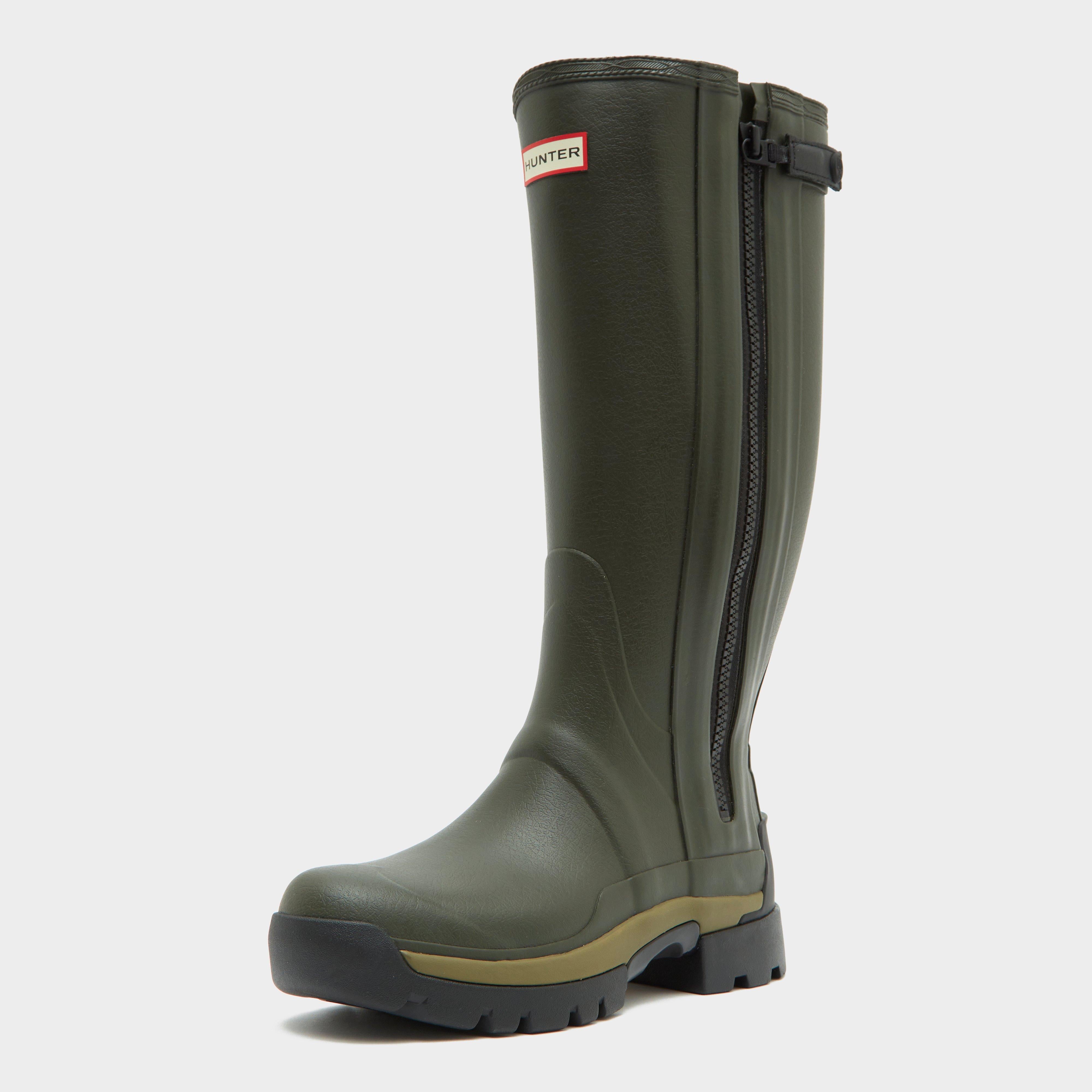 Men’s Balmoral Field Full Rubber Zip Wellington Boots
