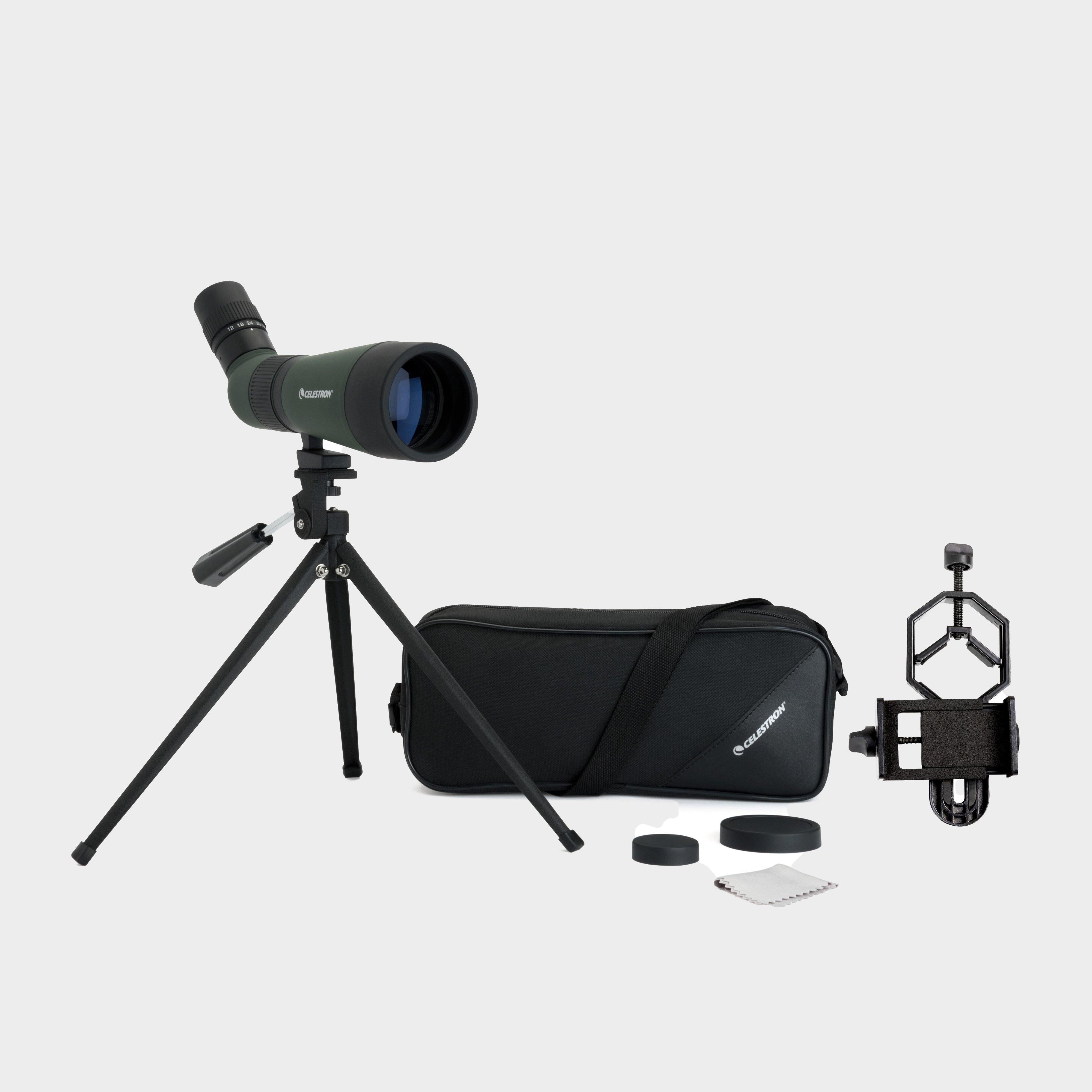LandScout 12-36 x 60mm Spotting Scope with Smartphone Adapter