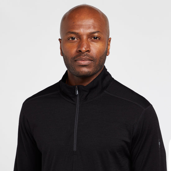 Men's Classic All-Season Merino Half-Zip Baselayer Top