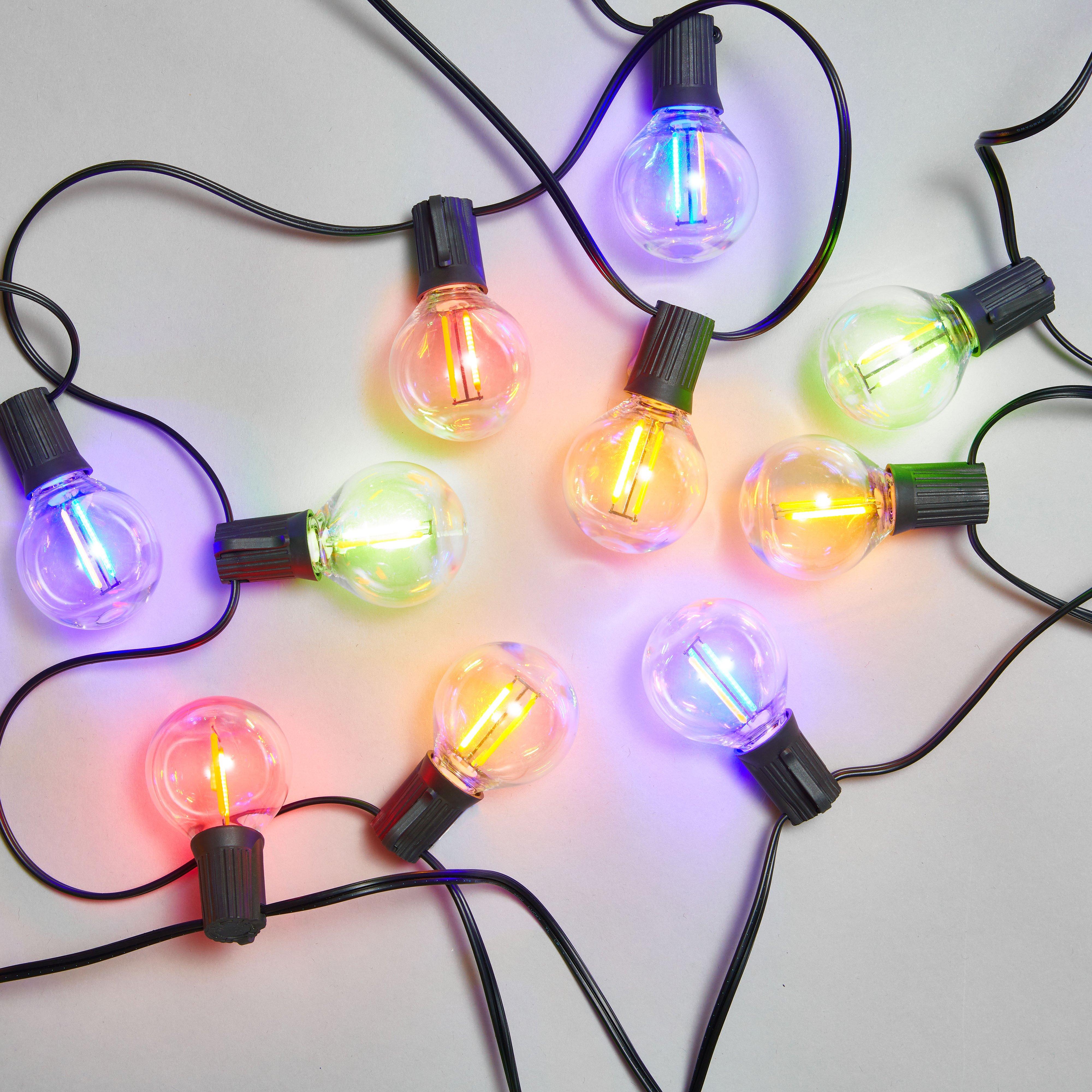 20 Dual Globe String Lights