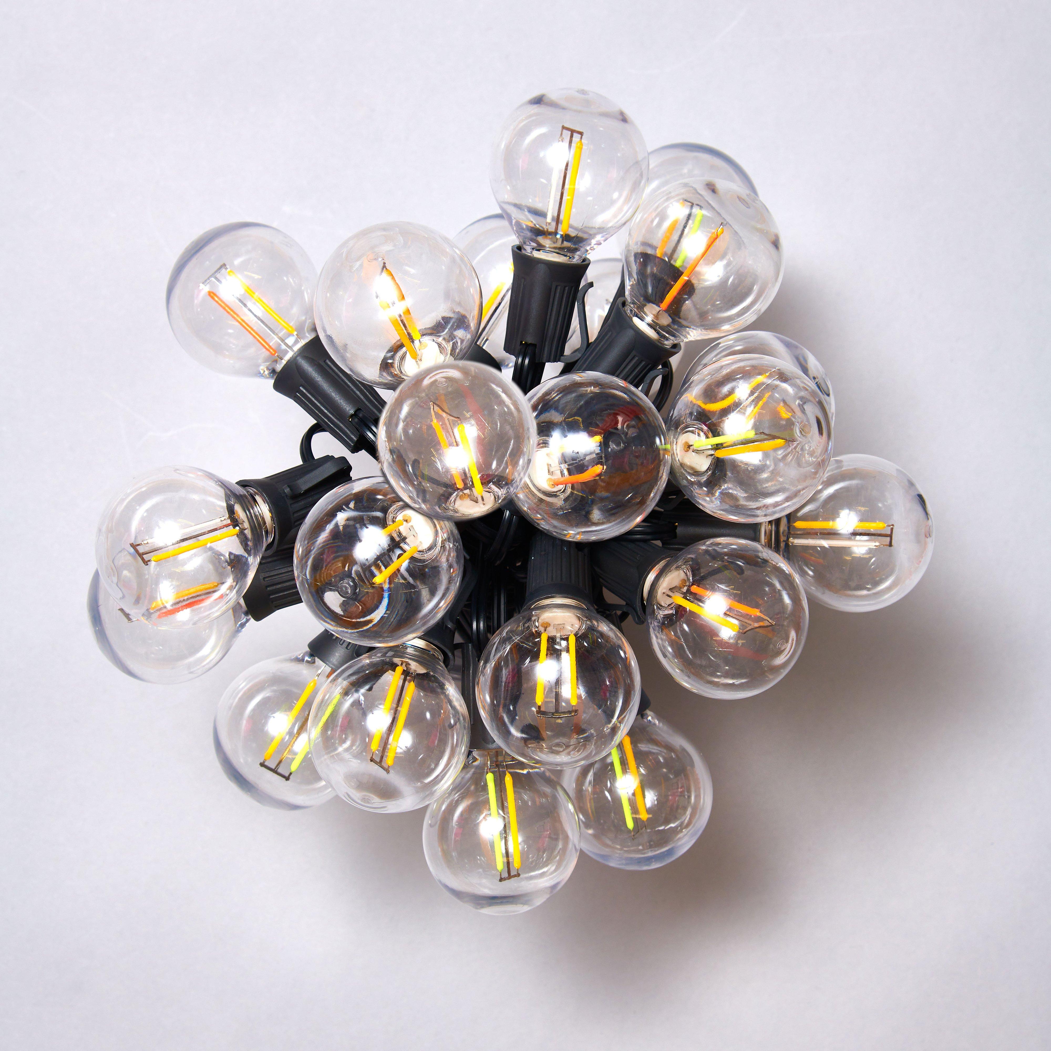20 Dual Globe String Lights