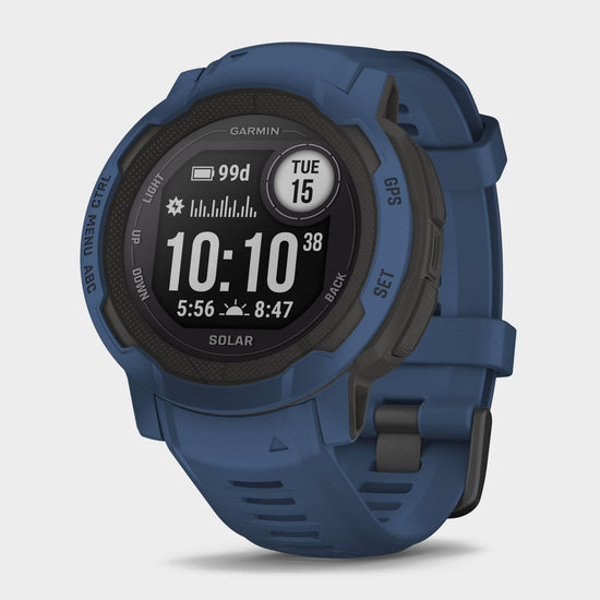 Instinct® 2 Solar Multi-Sport GPS Smartwatch Blue