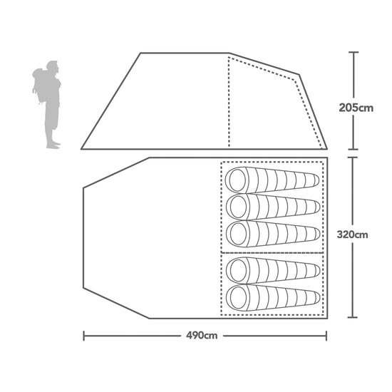 Adhara 500 Nightfall® Tent