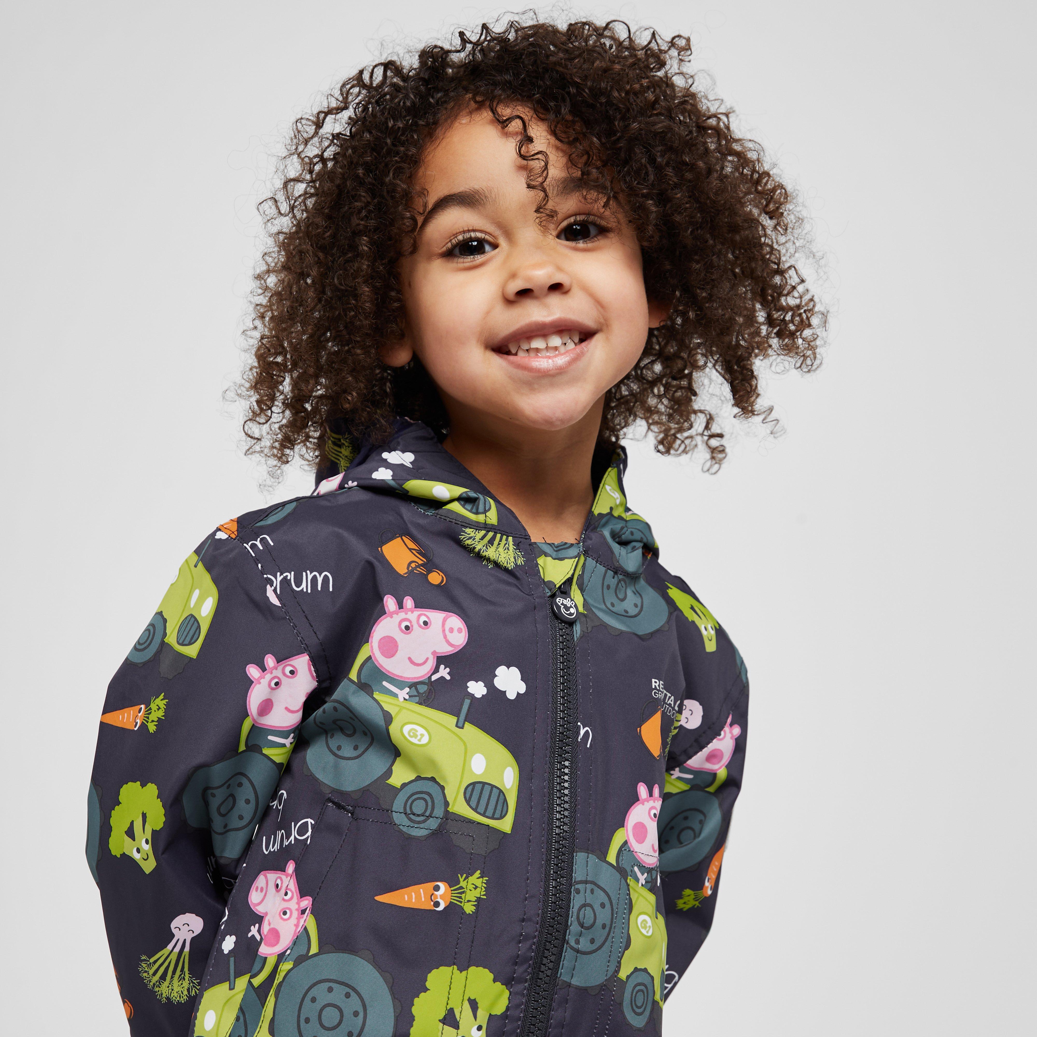 Kids' Peppa Pig Muddy Puddle Waterproof Jacket