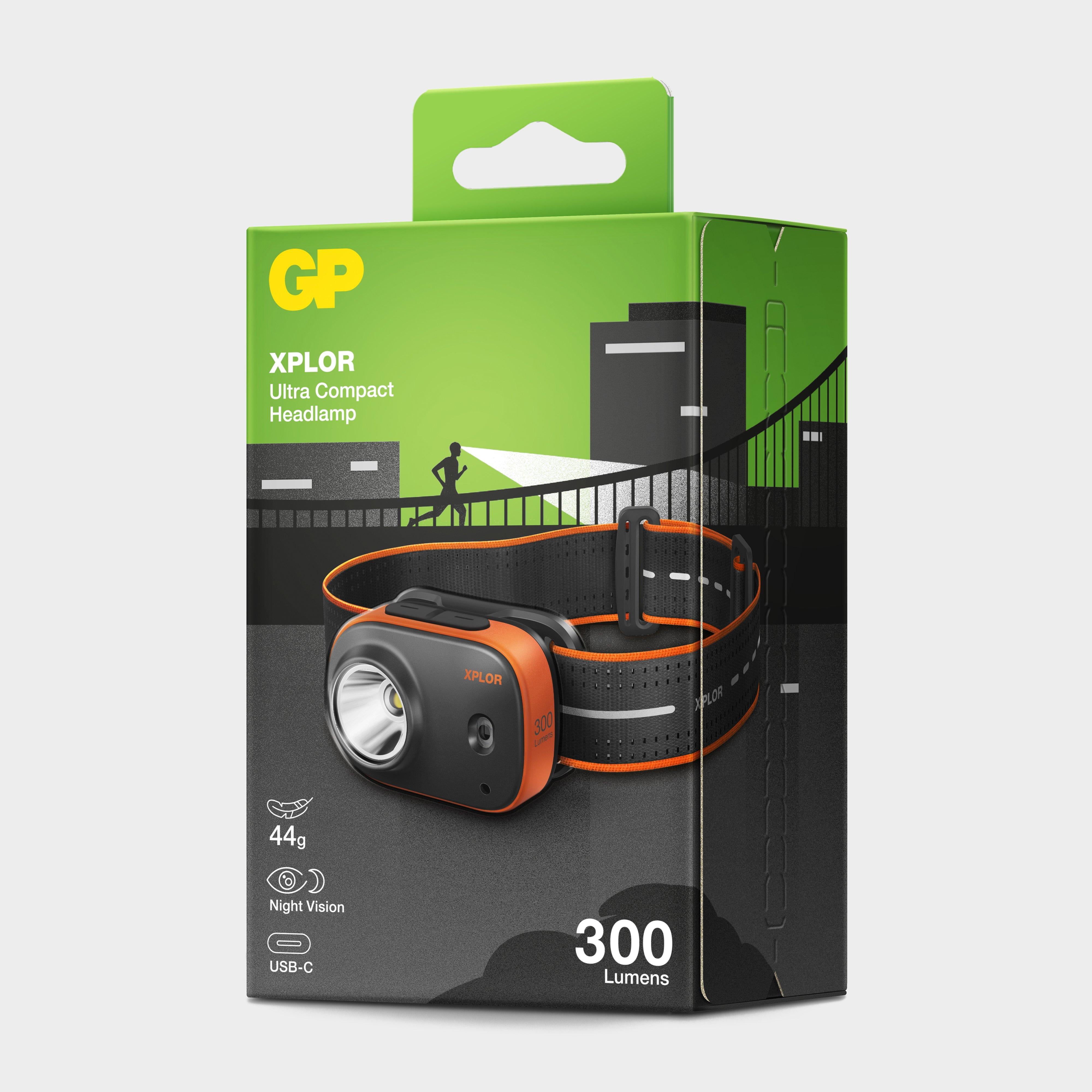 XPLOR PHR16 Ultra Compact & Lightweight Headlamp 300L Rechargeable