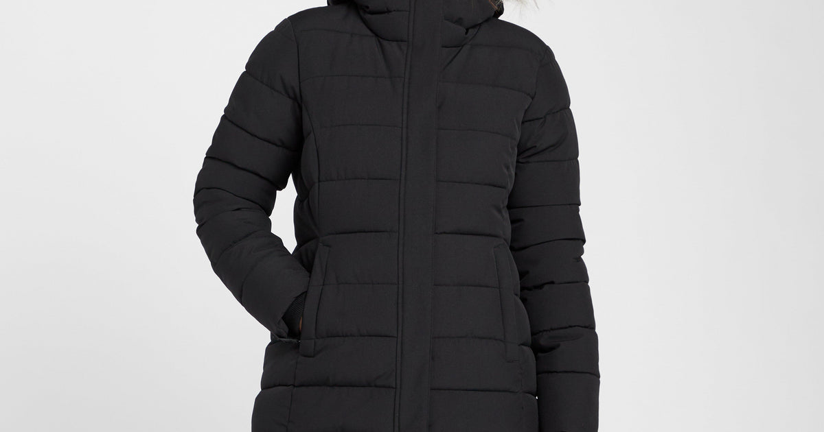 Haut Peter Storm Manches Longues Col Rond, Femme Taille 14, Mérinos Noir - Neuf