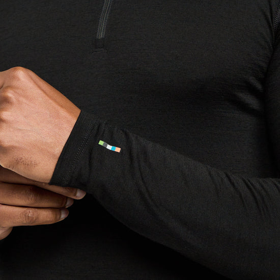 Men's Classic All-Season Merino Half-Zip Baselayer Top