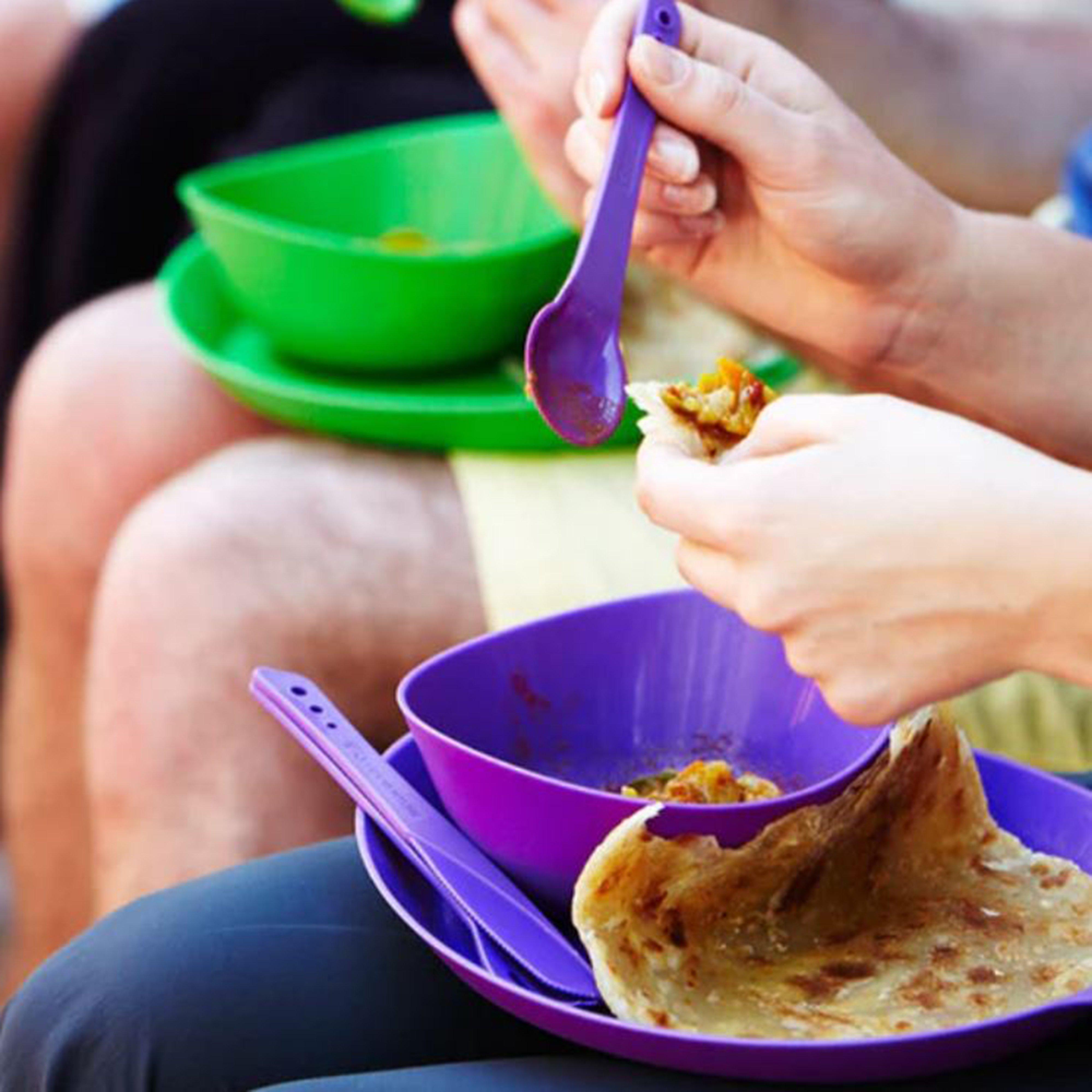 Ellipse Plastic Camping Bowl