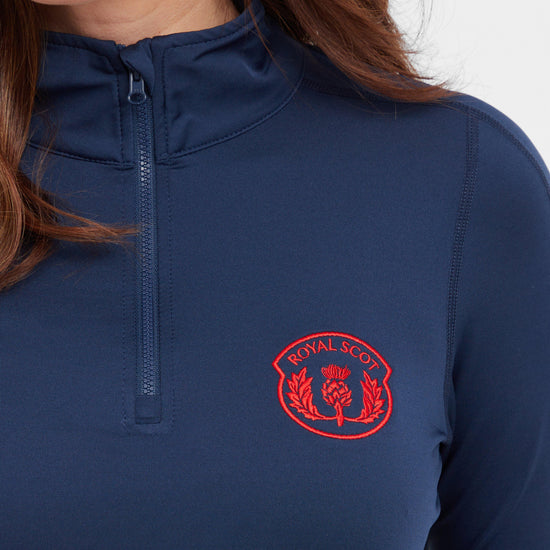 Women's Gracie Long Sleeve Baselayer Top Navy