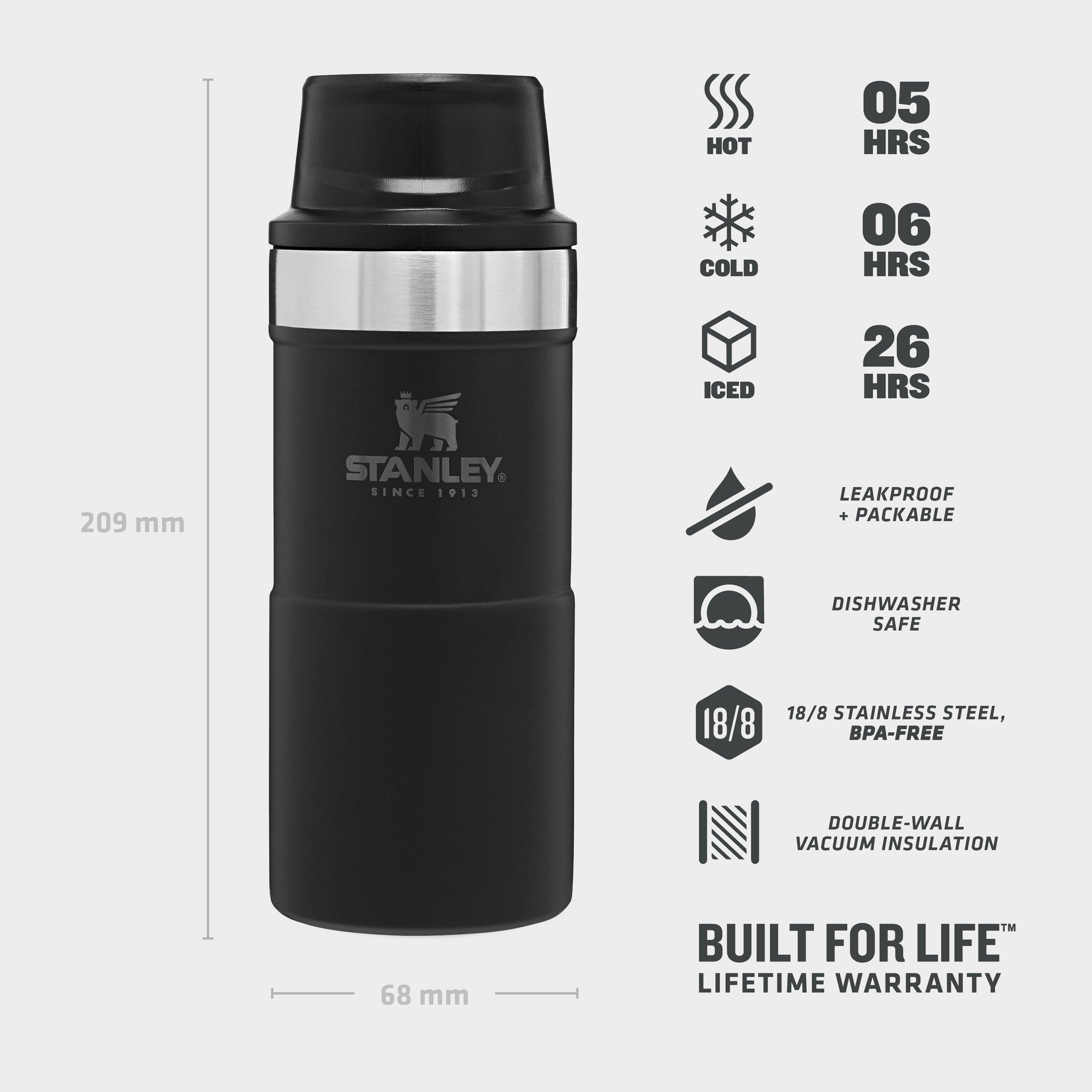 Classic Trigger Action Travel Mug 0.35L