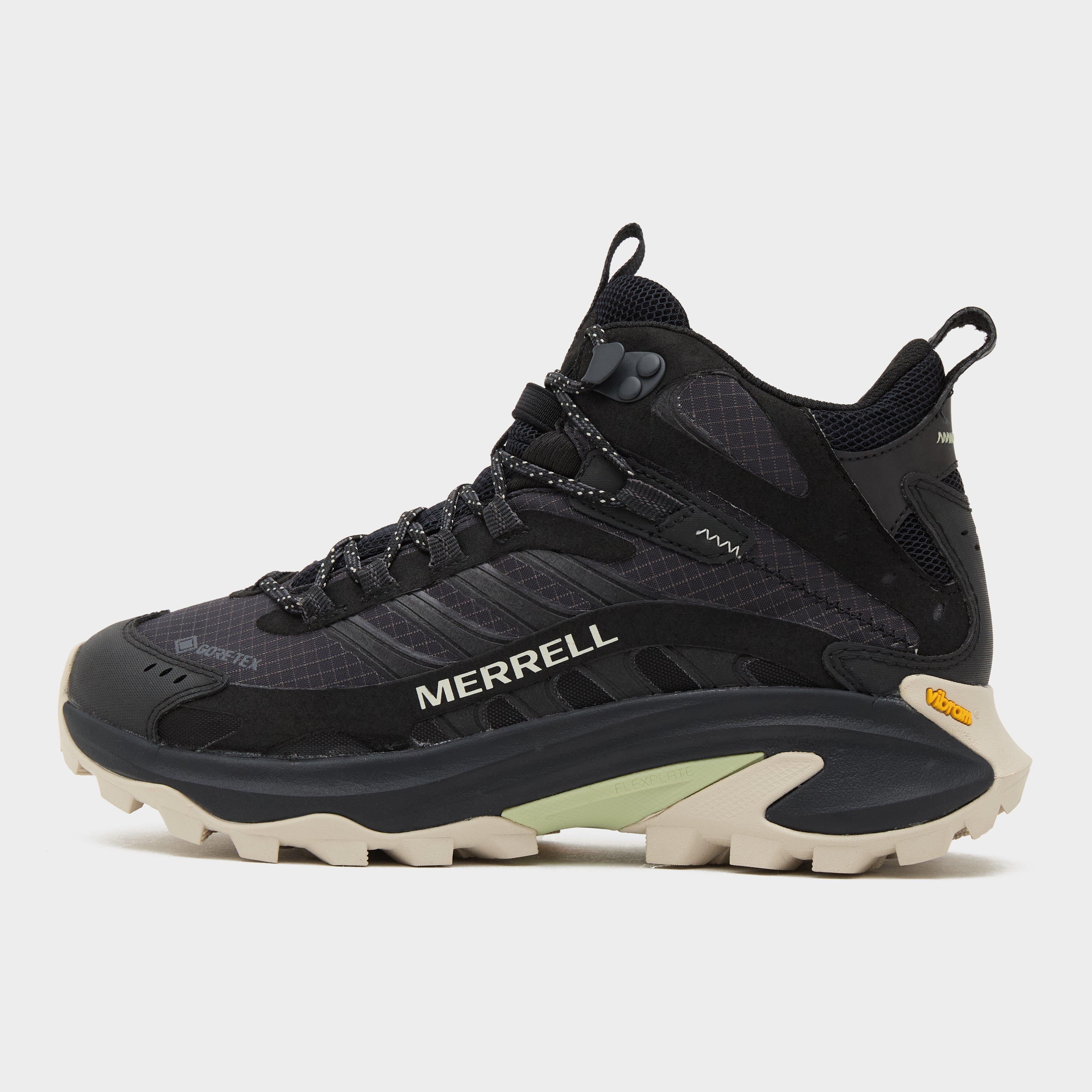 Black Merrell Women's Moab Speed 2 GORE-TEX® Mid Walking Boots