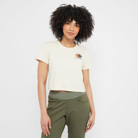 Women’s Faded Crop Tee