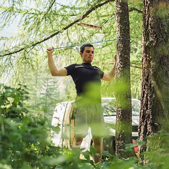 Vertical Elastic Resistance Band Blue 5kg