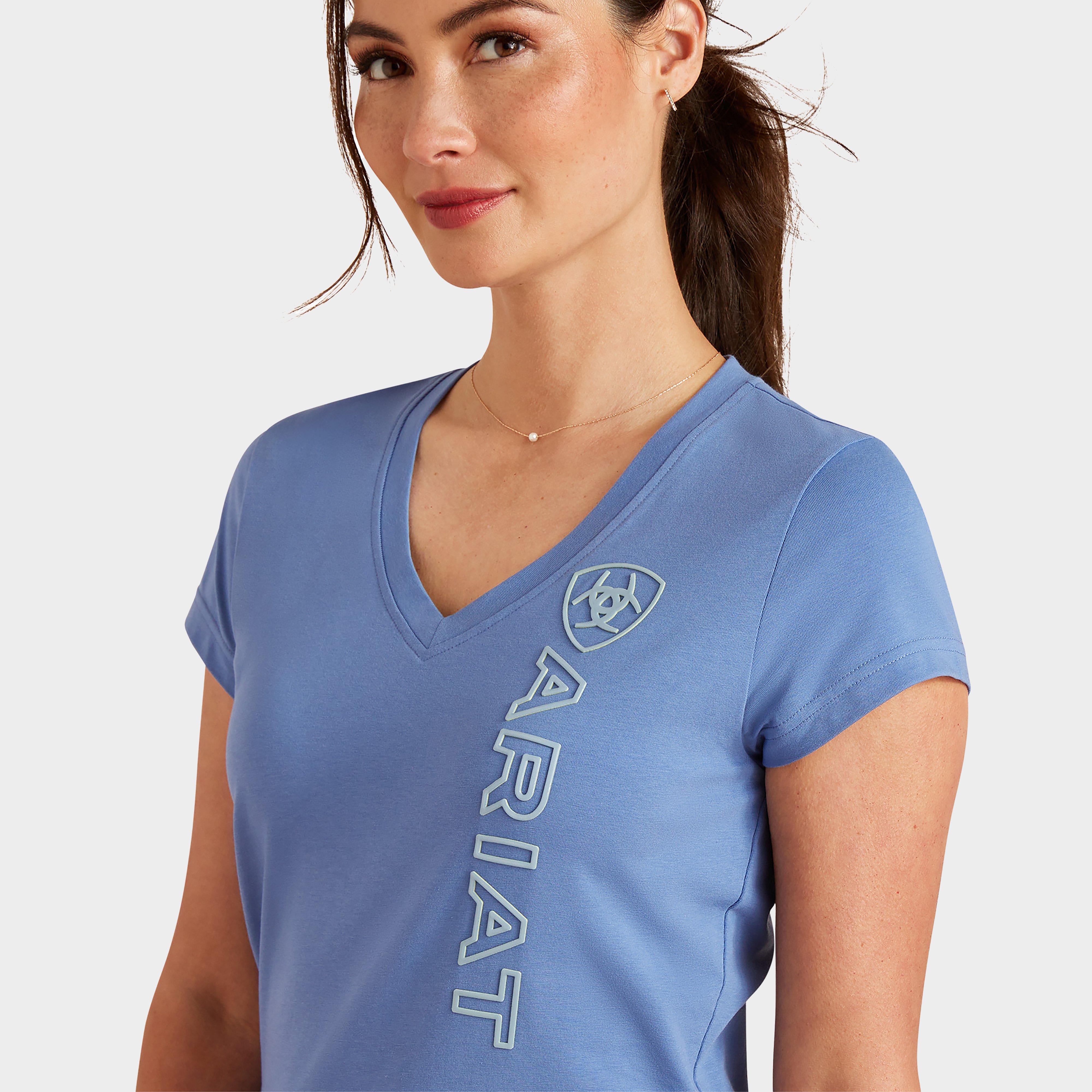 Women's Vertical Logo V T-Shirt