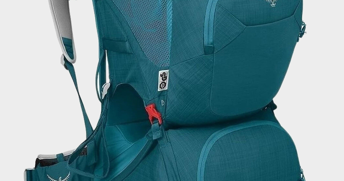 green osprey backpack carrier Green Osprey Poco LT Child Carrier – Blacks