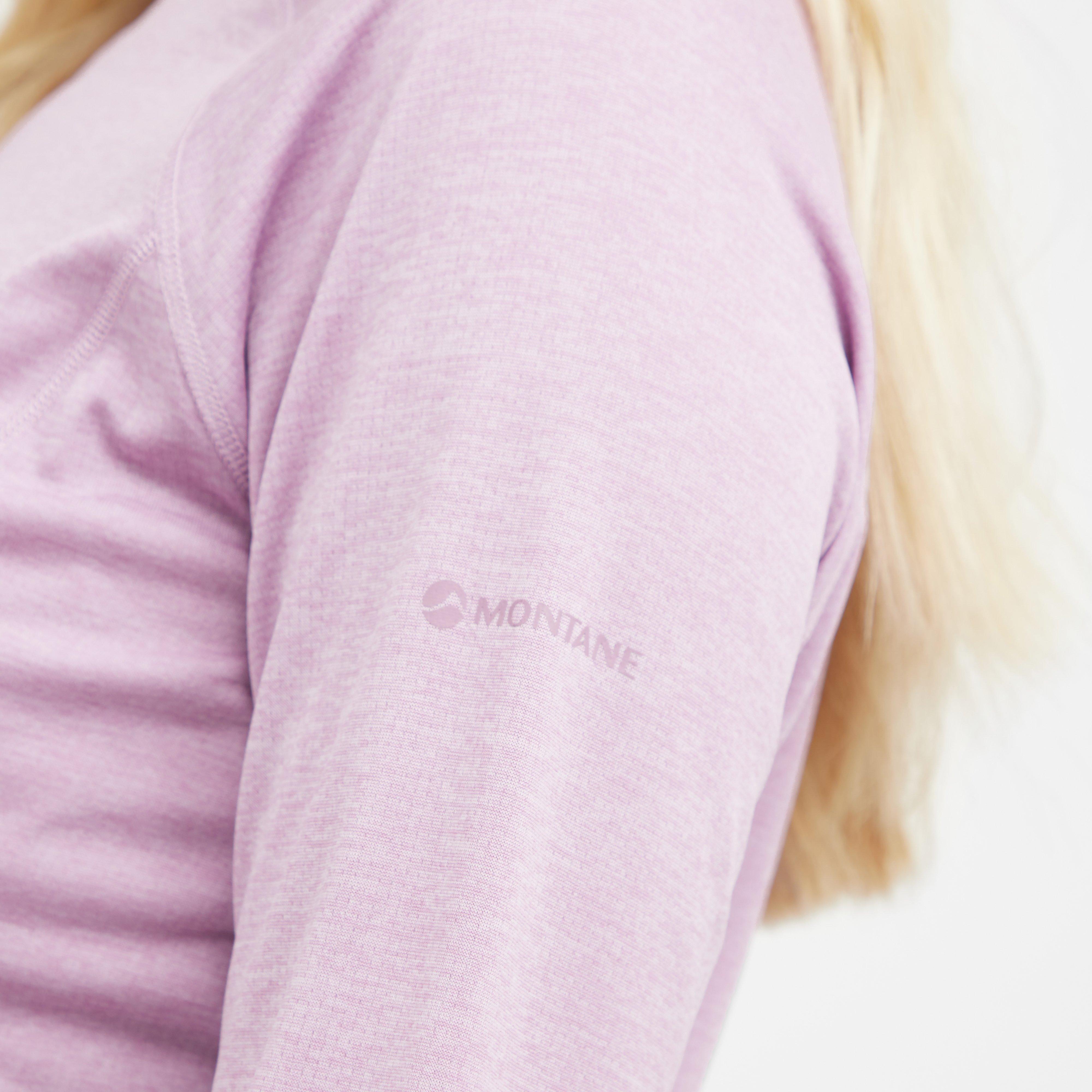 Women’s Dart Zip Neck Long Sleeve T-Shirt